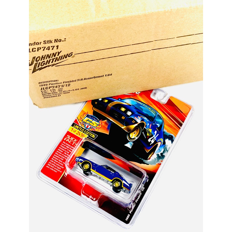 Johnny Lightning Sunoco Trans AM No Tampo (12 Car Case)