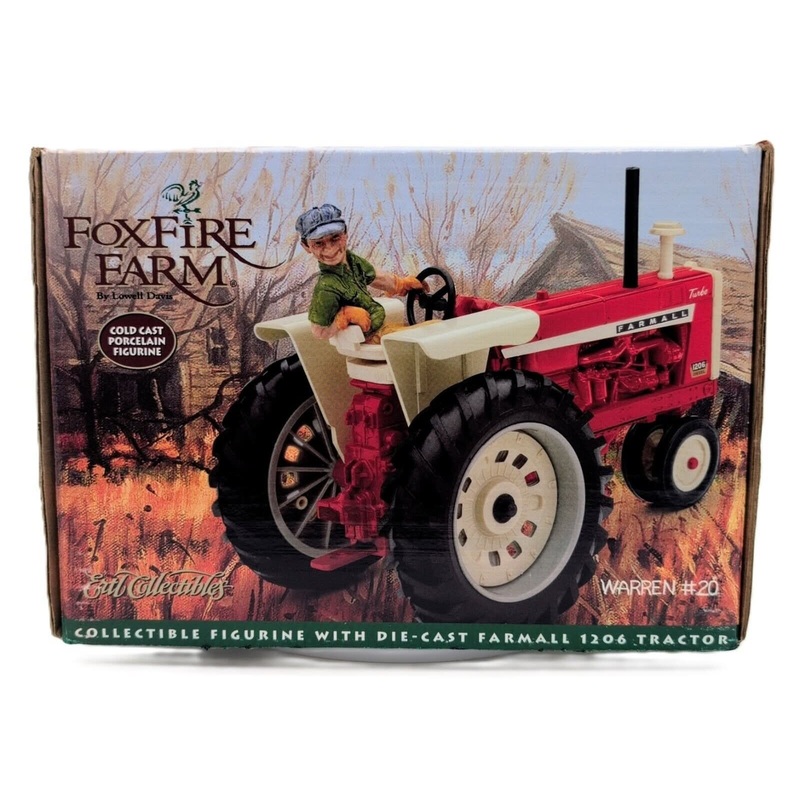 1/16 Fox Fire Farms International Harvester Farmall 1206 Tractor w/ Collectible