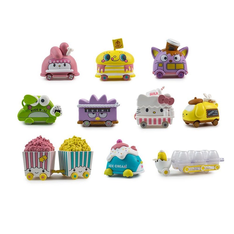 Hello Sanrio Micro Vehicle Blind Bag Series by Kidrobot Single Blind Packaged Figure