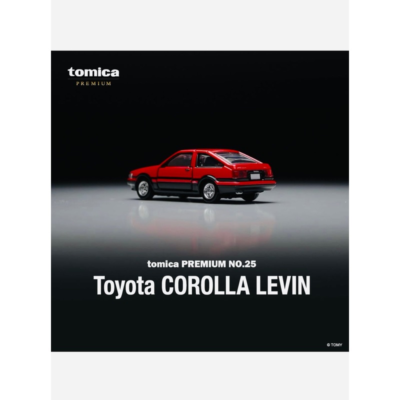 Tomica Factory Sealed Toyota Corolla Levin Red #25