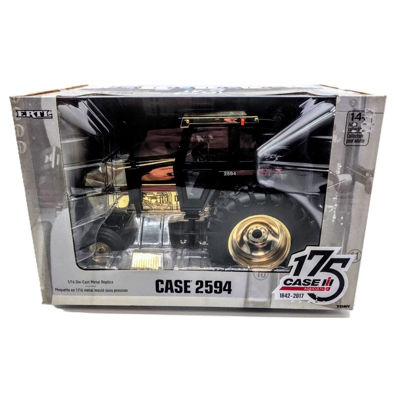 1/16 Case 2594 Tractor With Duals 175Th Anniversary, Gold Chaser