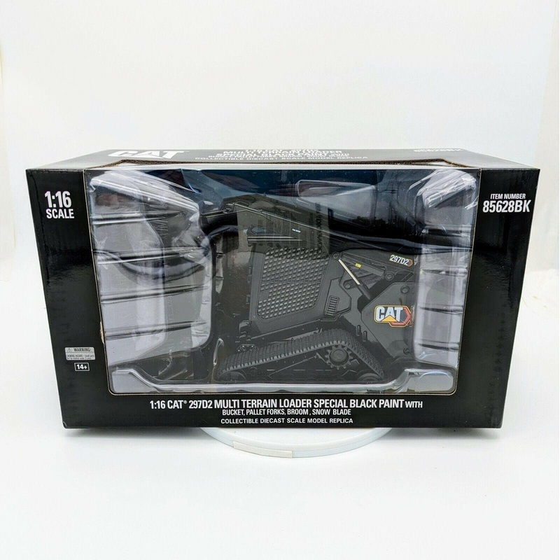 1/16 Diecast Masters CATERPILLAR 297D2 Skid steer Loader 85628BK Large