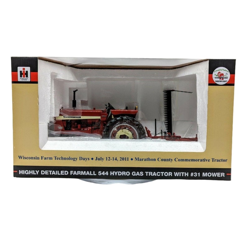1/16 Farmall 544 Hydro Gas Tractor w/ #31 Mower, 2011 WI Farm Tech Days