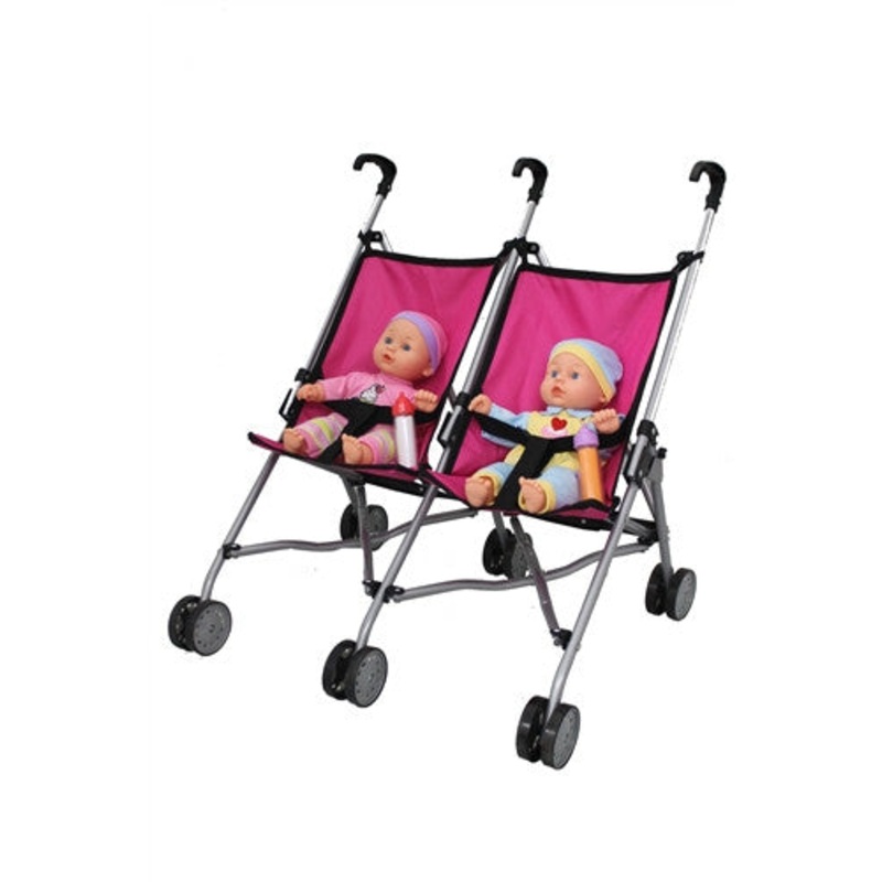 Mommy & me Twin doll Stroller S9313 – DOLLS NOT INCLUDED