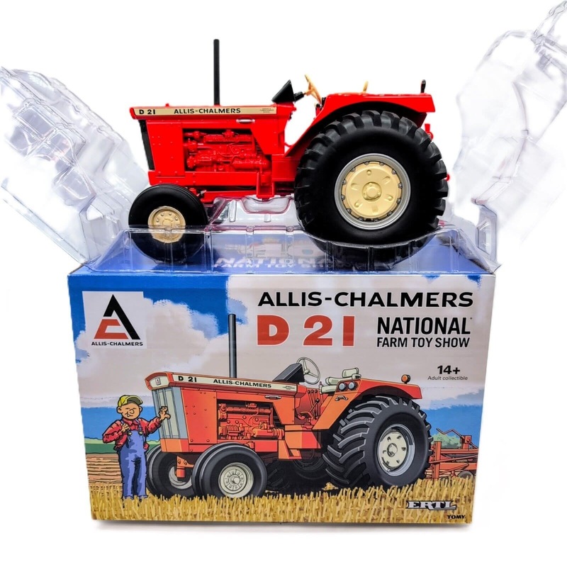 1/16 Allis Chalmers D-21 Wide Front Tractor, 2017 Toy Farmer