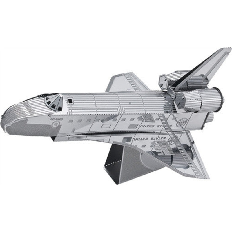 3D Metal Works Model, Space Shuttle, Laser Cut Puzzle