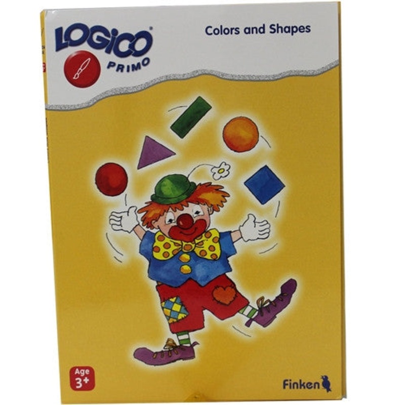 LOGICO Educational Learning Cards, Colors/Shapes, Ages 3+
