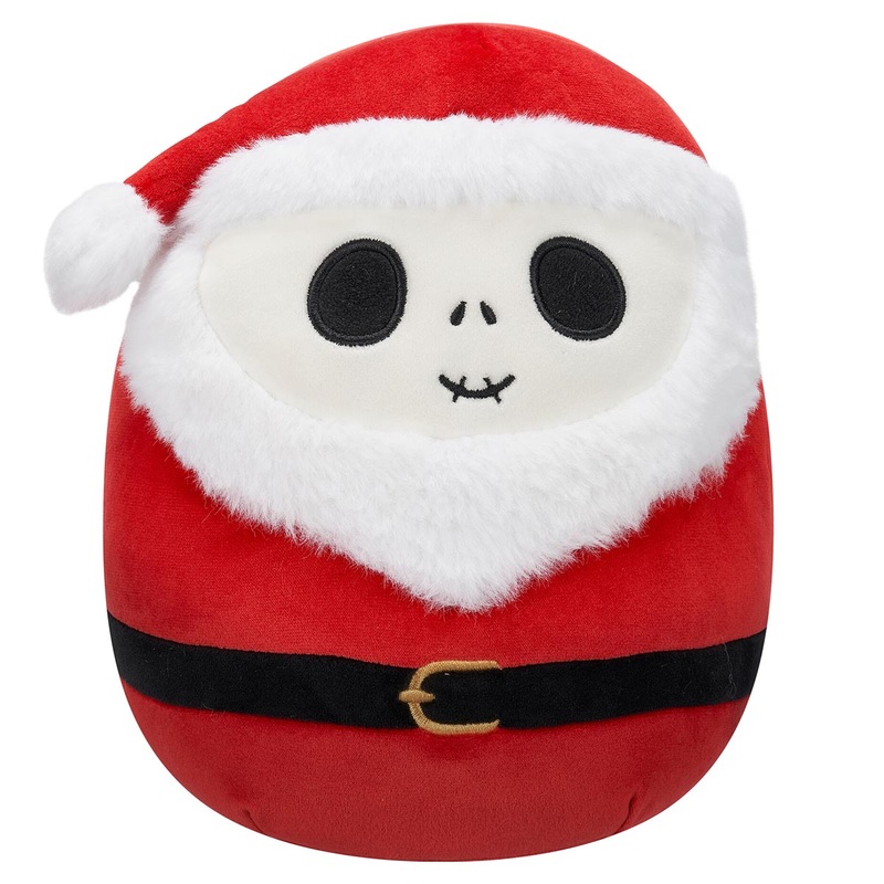 Squishmallows Original Disney 8-Inch Jack Skellington Santa Claus 8″