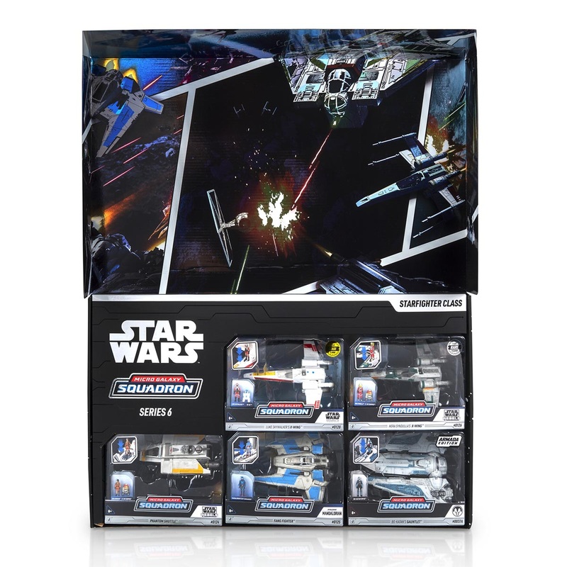 STAR WARS Micro Galaxy Squadron Starfighter Class Collection (Series 6)