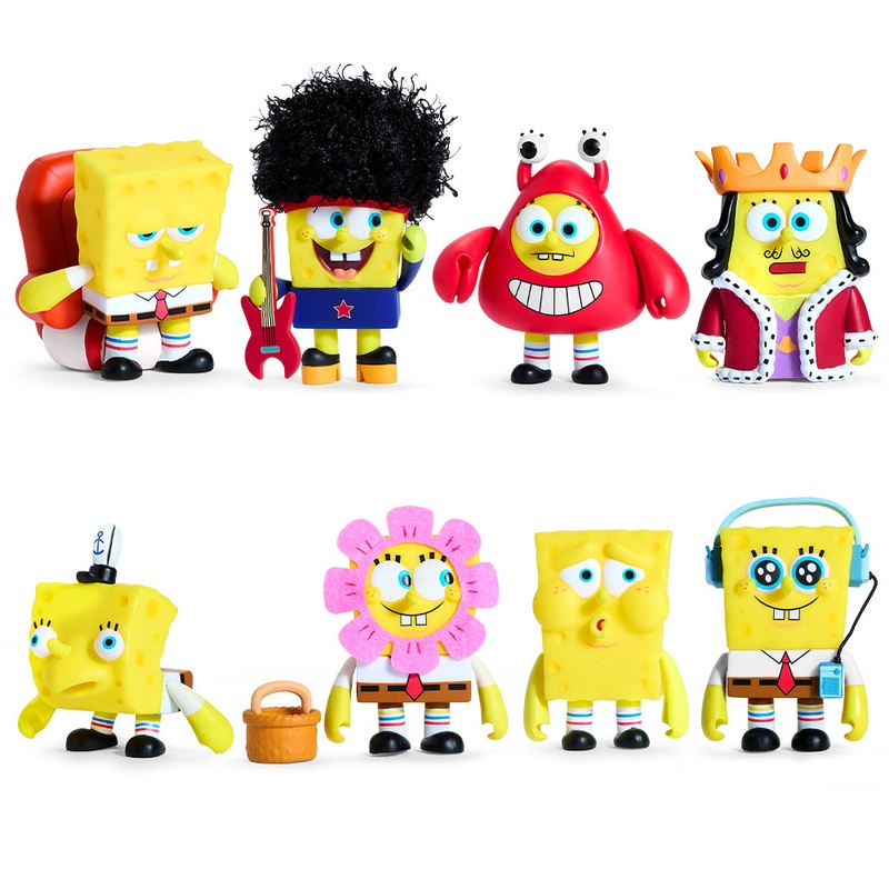 Cavalcade of SpongeBob SquarePants 3″ Vinyl Mini Figures Disco Sponge