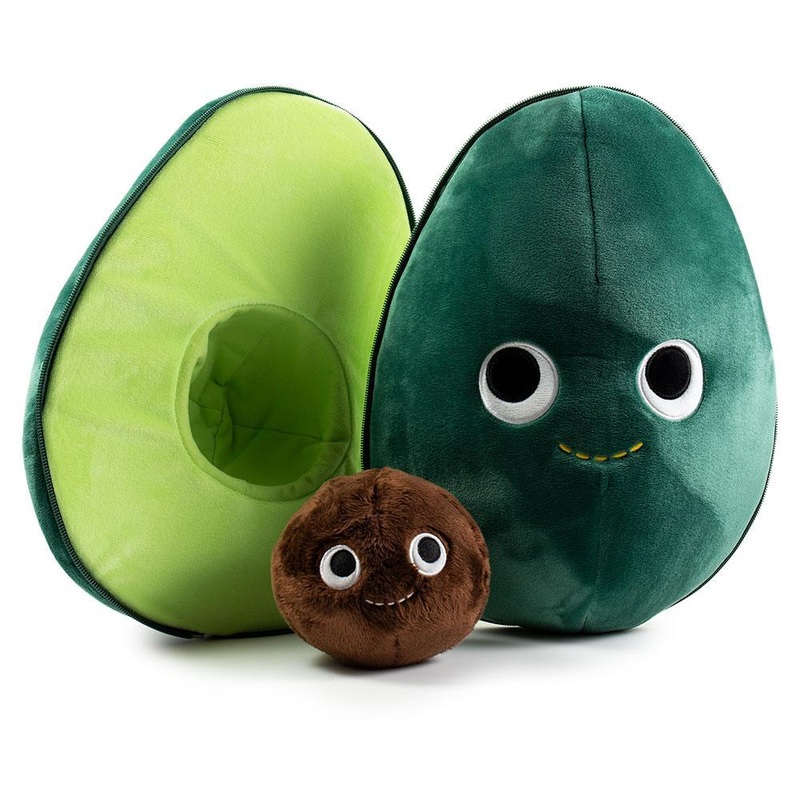 Yummy World 16″ Avocado Plush with Interactive Plushie Pit