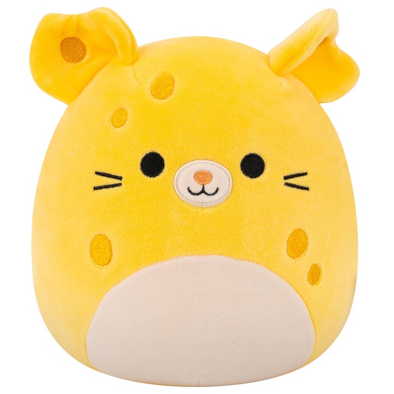 8-Inch Amelia the Yellow Cheese Mouse 8″