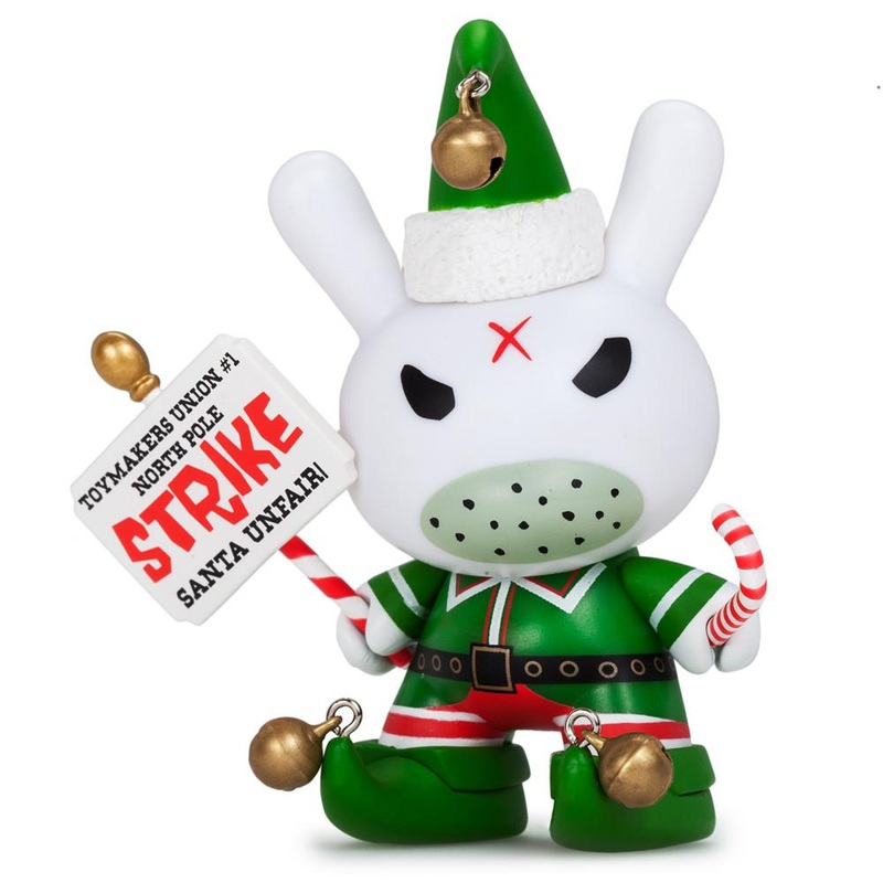 Holiday Grumpy Elf 3″ Dunny