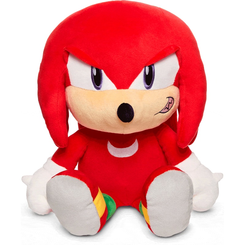 Sonic the Hedgehog Knuckles HugMe Shake Action 16″ Plush