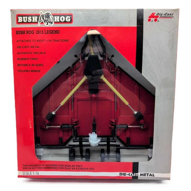 1/16 Bush Hog 2615 Legend Batwing Mower, National Farm Machinery Show 1996