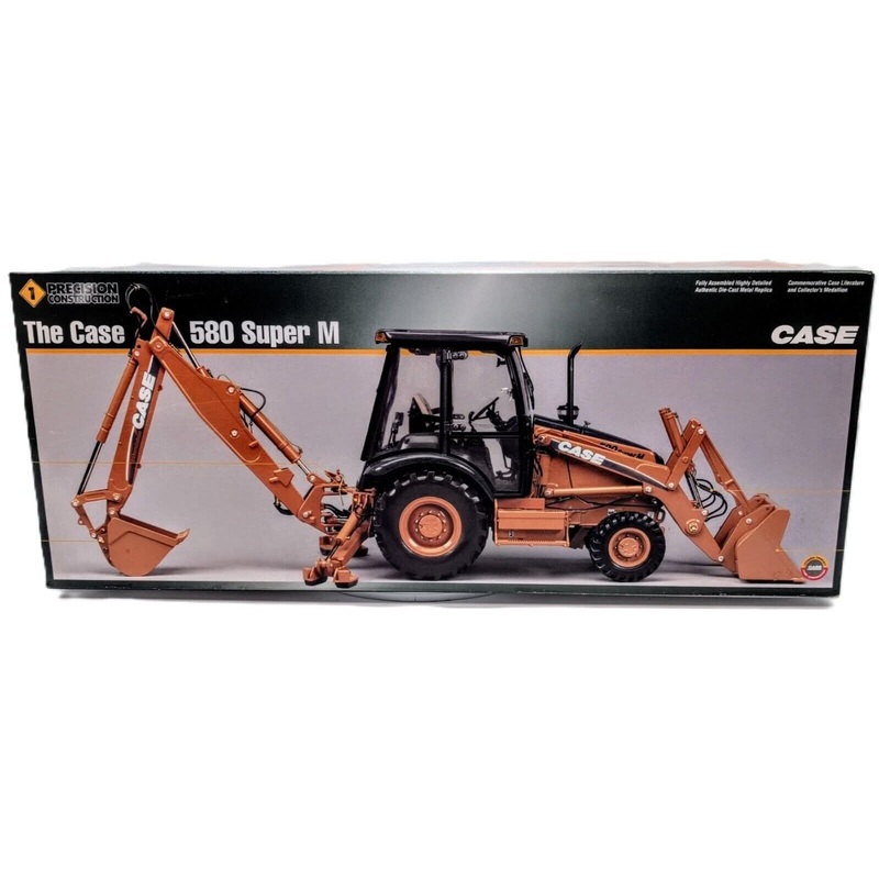 1/16 Case 580 Super M Backhoe, Precision Construction Series #1 OEM Sealed