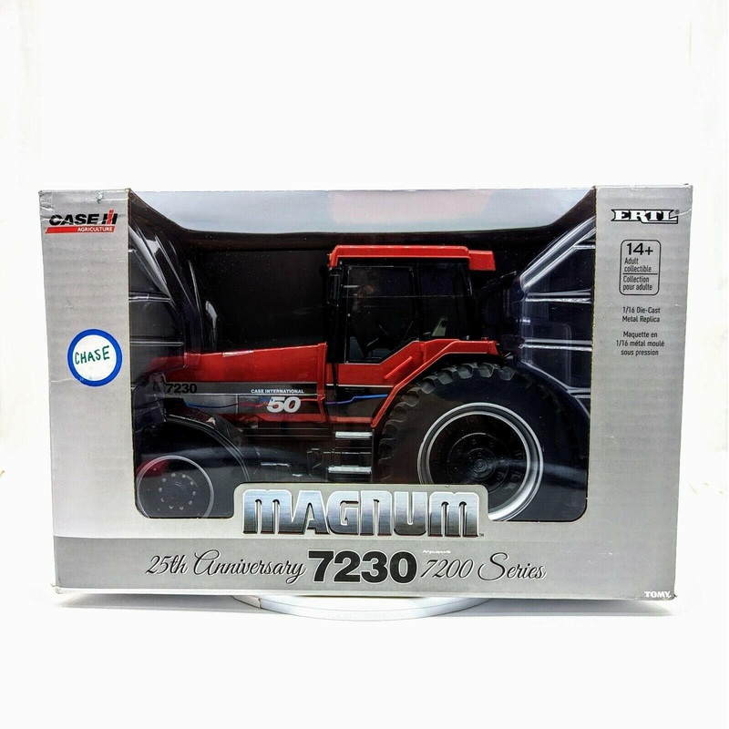 1/16 Case-IH Magnum 7230 “Mark 50” Tractor W/Front Weights ERTL Chase Unit