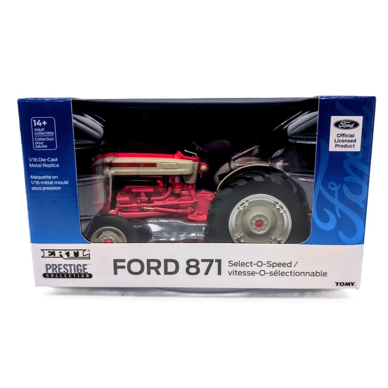 1/16 Ford 871 Select O Speed Tractor With Wide Front
