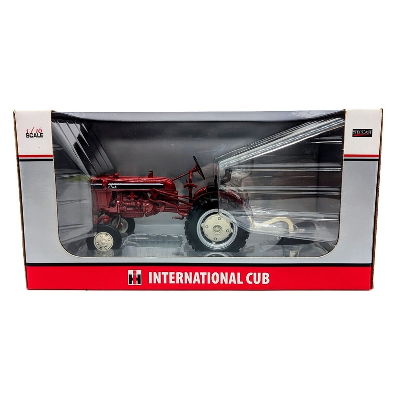 1/16 International Cub Tractor With Fast Hitch Plow, 2010 Lafayette Toy Show