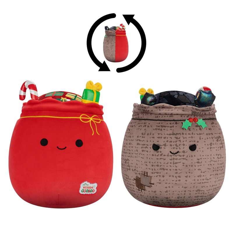 12-Inch Select Series Lowell the Two-Sided Naughty and Nice Gift Sack 12″