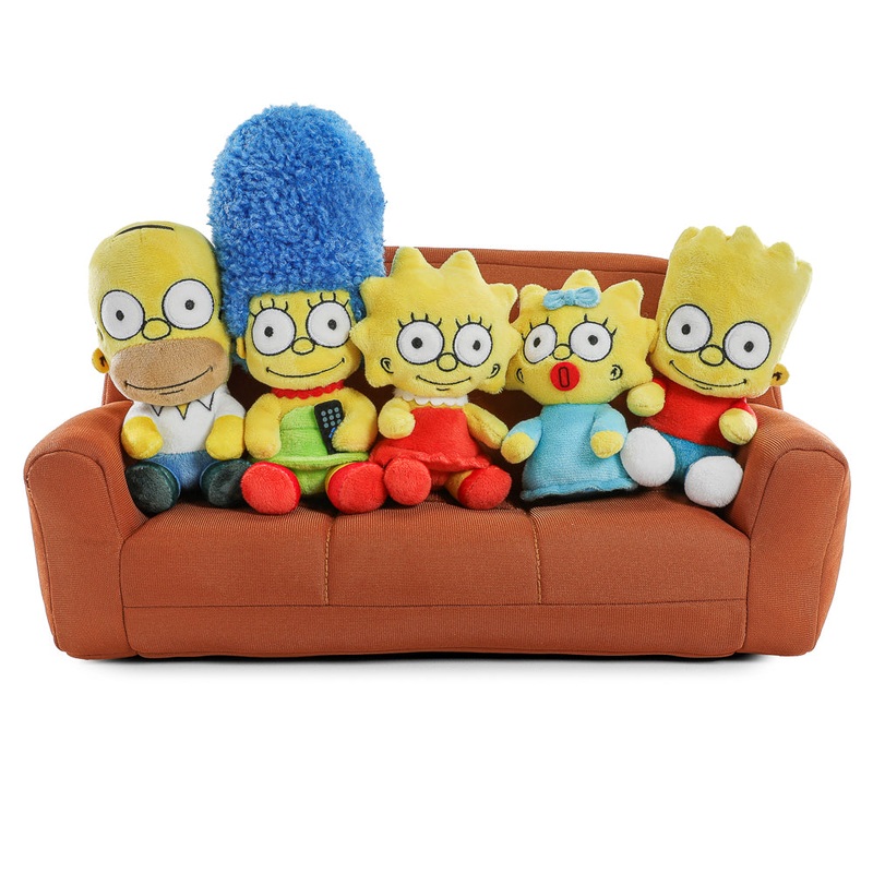 The Simpsons – Simpsons Family on Couch Interactive Plush Set (PRE-ORDER)