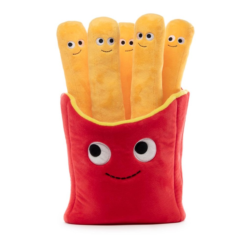 Yummy World 16″ French Fries Plush with Interactive Plushie Fries
