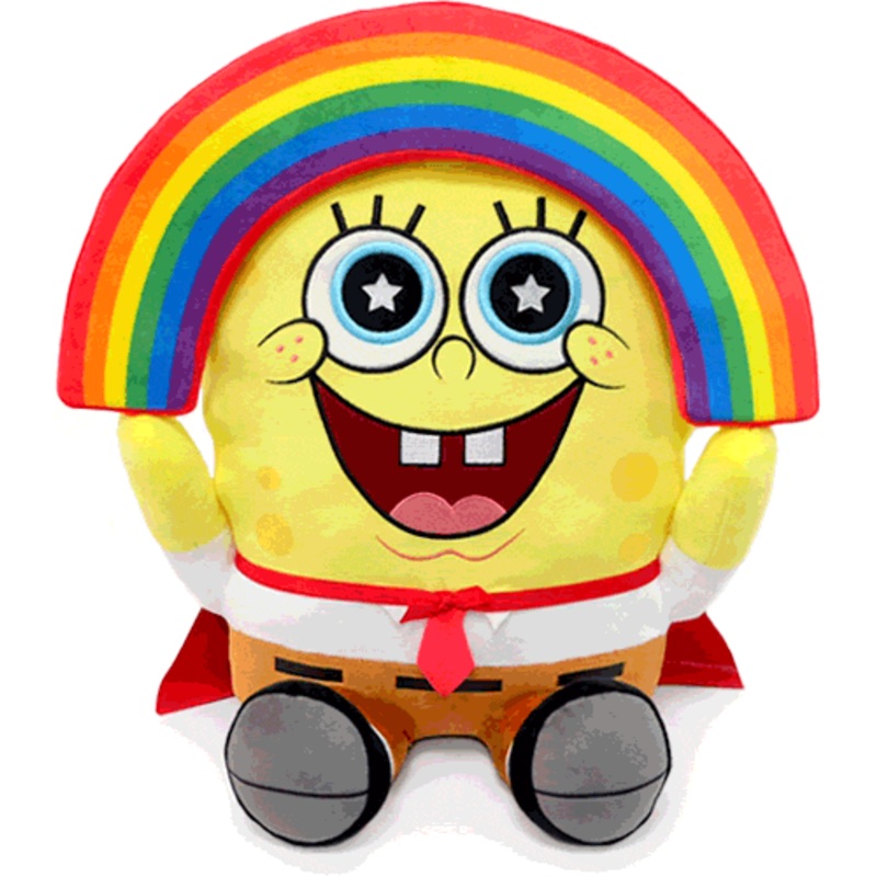 SpongeBob SquarePants Rainbow 16″ HugMe Vibrating Plush