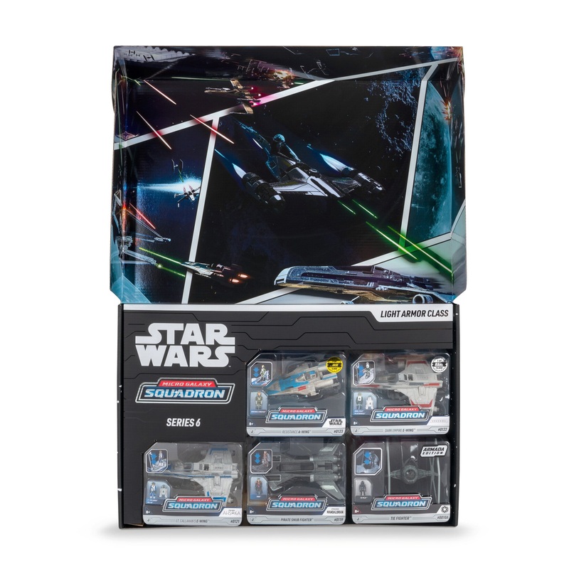 STAR WARS Micro Galaxy Squadron Light Armor Class Collection (Series 6)