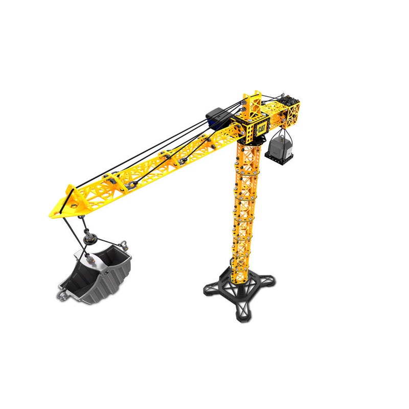 Toystate Apprentice Tower Crane With Fork Lift