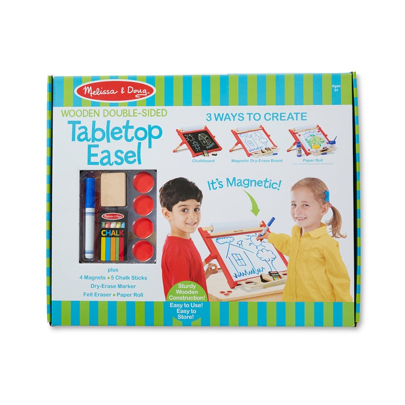 Wooden Double Sided Table Top Easel