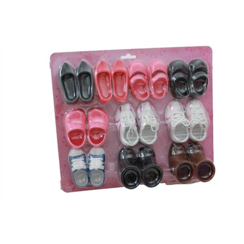 10 Pair Doll Shoes for 18″ Dolls