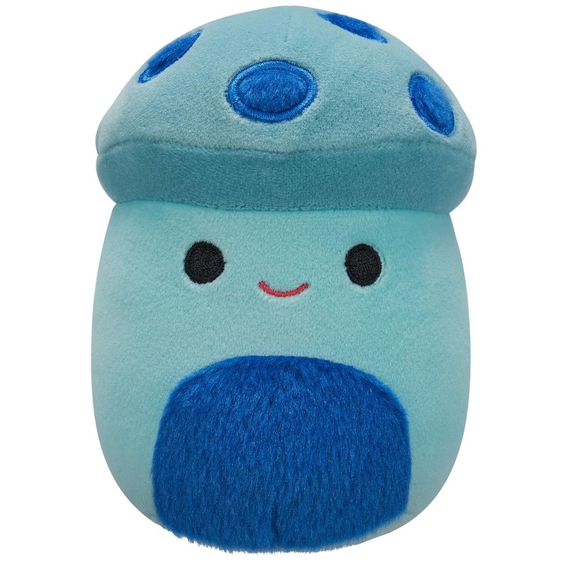5-Inch Ankur the Teal Mushroom with Fuzzy Belly 5″