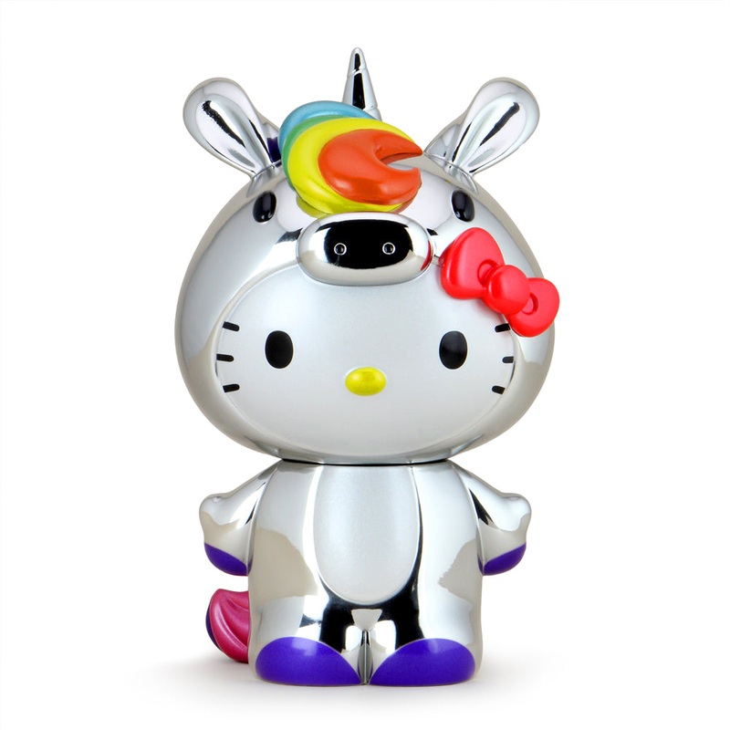 NYCC 2020: Hello Kitty Unicorn 8″ Vinyl Art Figure – NYCC Exclusive Chrome Edition (Limited Edition of 250) (VAULT SALE)