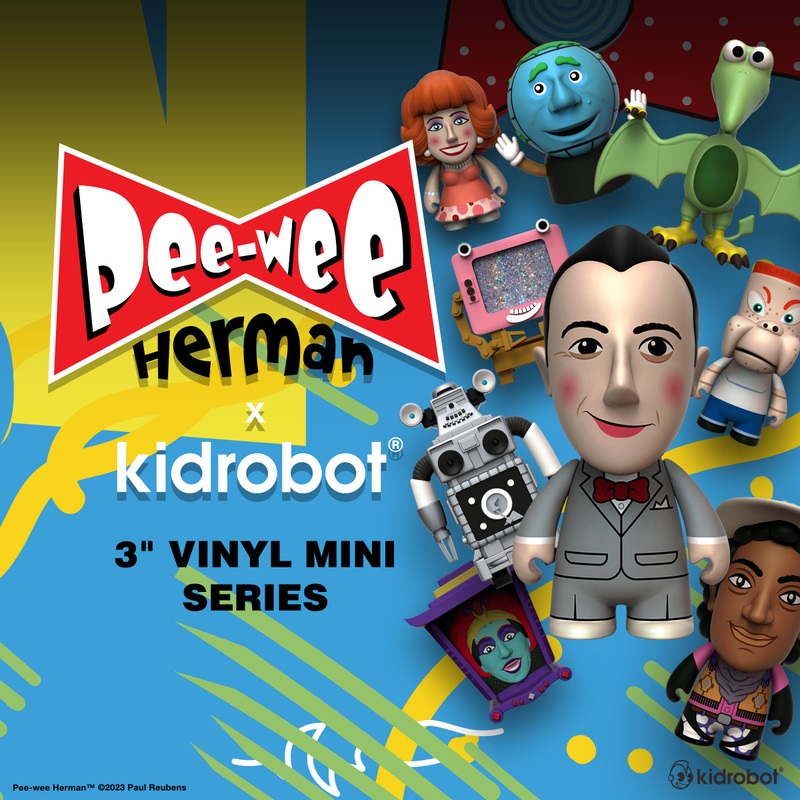 Pee-wee’s Playhouse 3″ Vinyl Mini Figure Series by Kidrobot Bundle of 12 figures (One of Each)