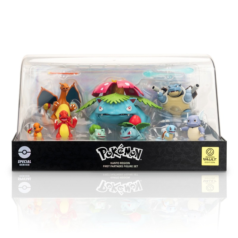 Pokmon Special Series Kanto Region First Partners Figure Set