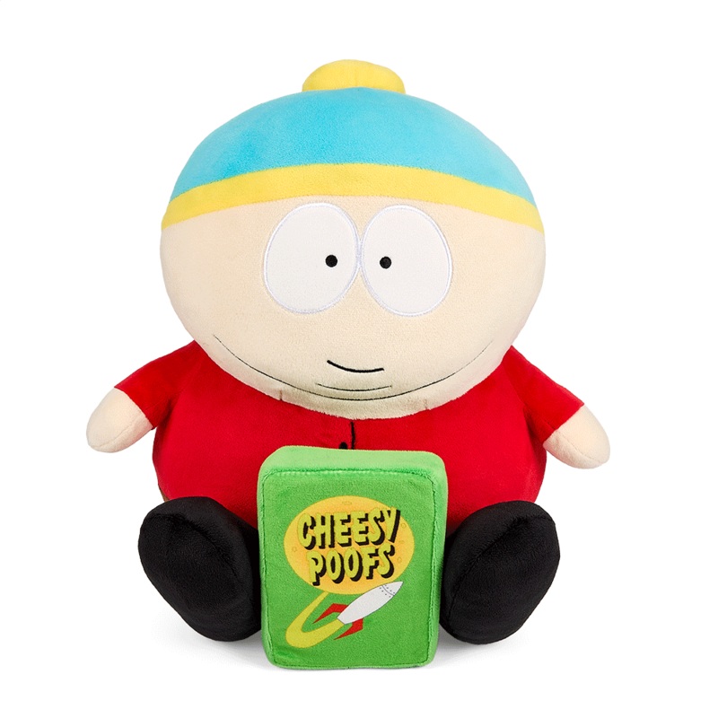 South Park 16″ HugMe Plush – Cartman with Cheesy Poofs