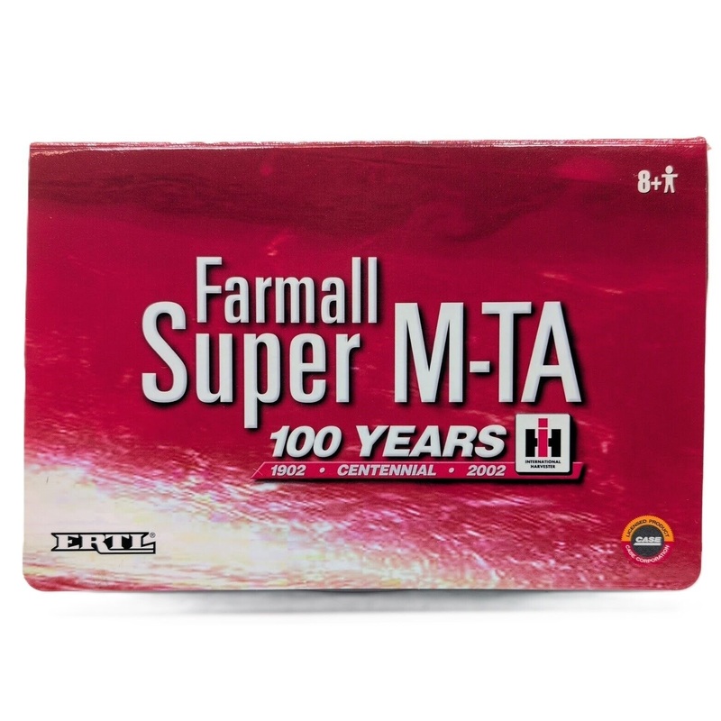 1/16 Farmall Super M-TA Tractor, 100 Years of International Harvester