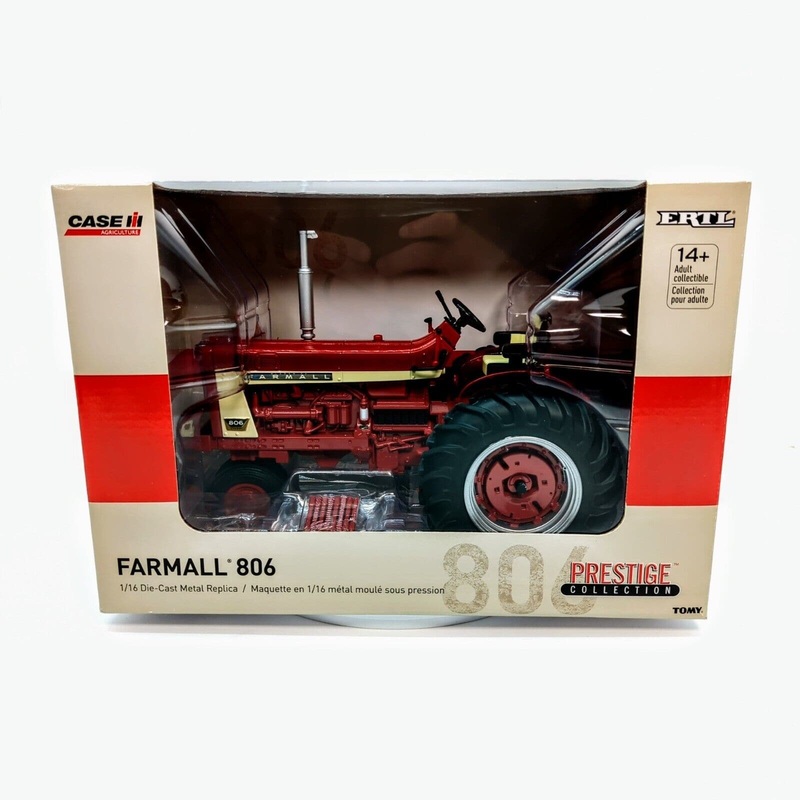 1/16 IH Farmall 806 Narrow Front Tractor ERTL Prestige Collection 44190
