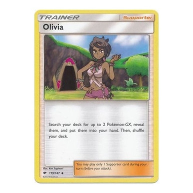 SM Burning Shadows 119/147 Olivia