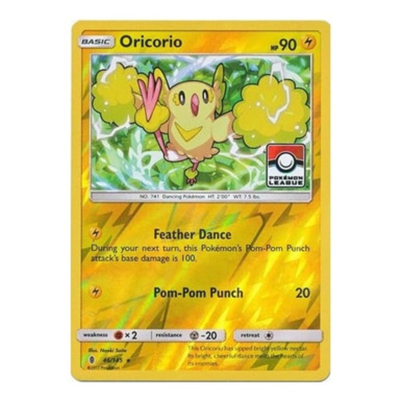 SM Guardians Rising 046/145 Oricorio (Yellow League Promo)