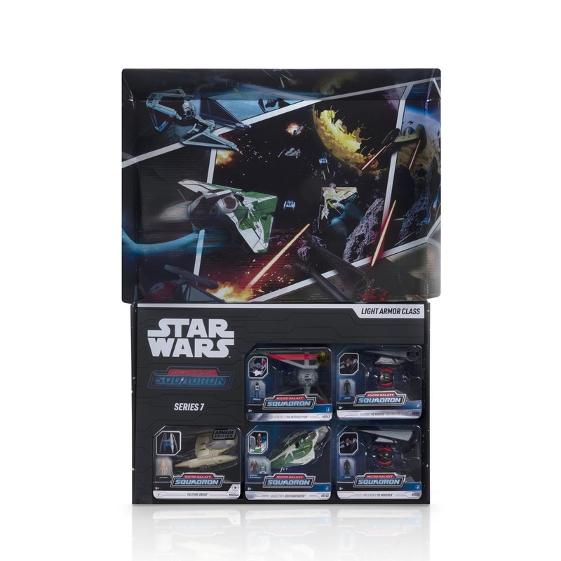 STAR WARS Micro Galaxy Squadron Light Armor Class Collection (Series 7)