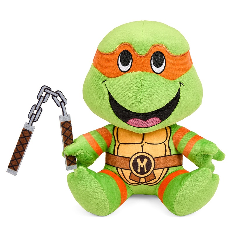 Teenage Mutant Ninja Turtles  7.5 Phunny Plush  Michelangelo