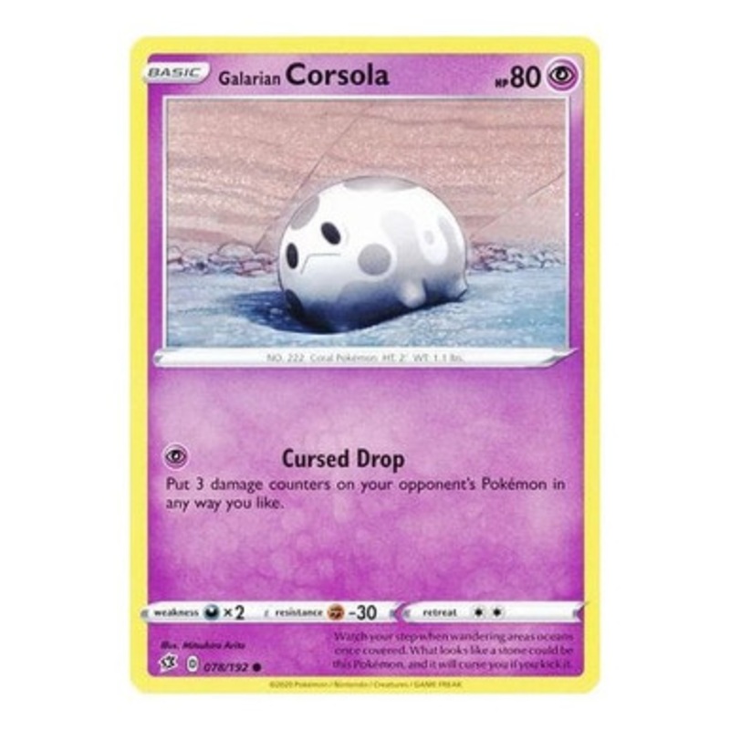 Rebel Clash 078/192 Galarian Corsola