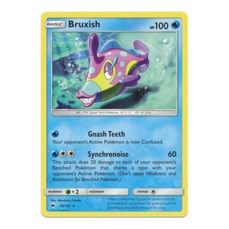 SM Burning Shadows 038/147 Bruxish