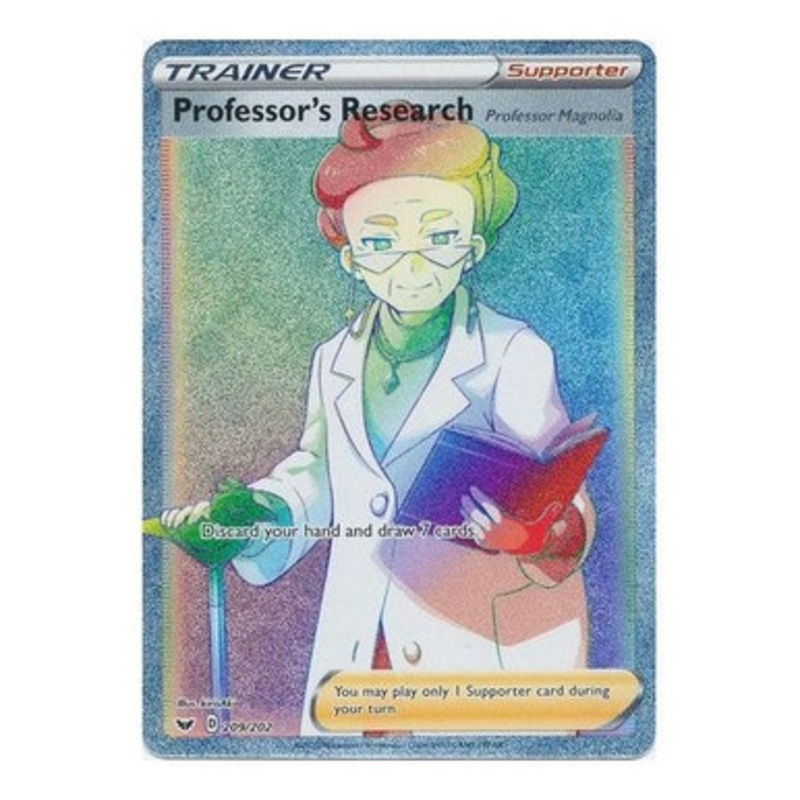 Sword & Shield (Base) 209/202 Professor’s Research [Magnolia] (Rainbow Rare)