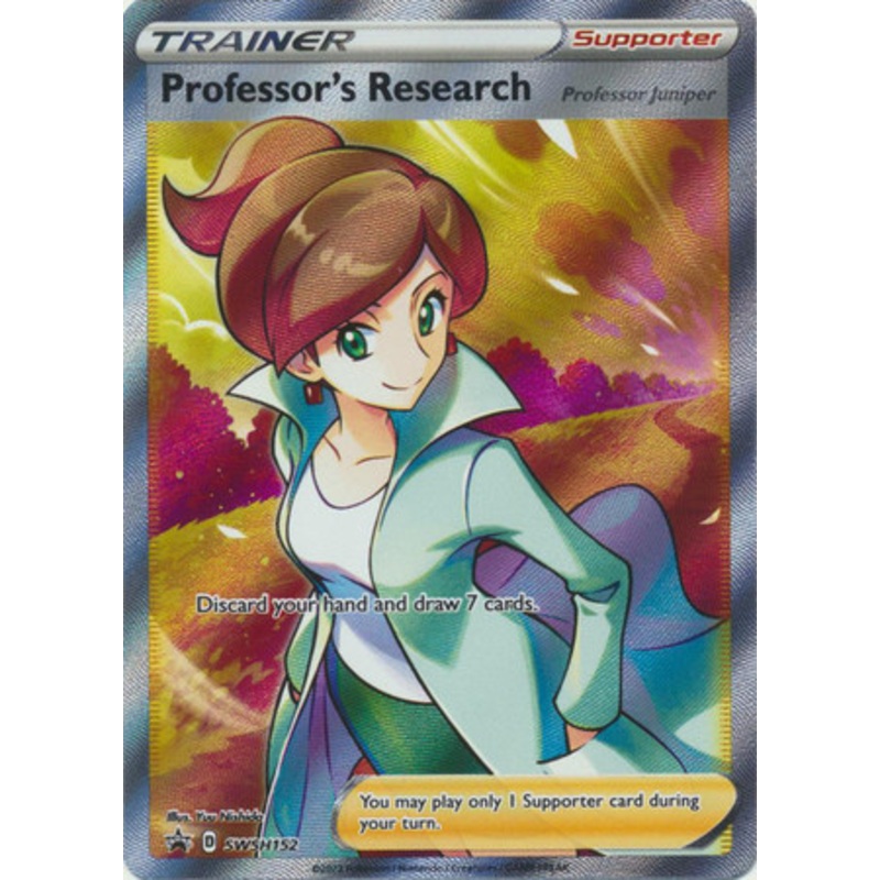 Sword & Shield Promo SWSH152 Professor’s Research [Juniper] (Full Art)