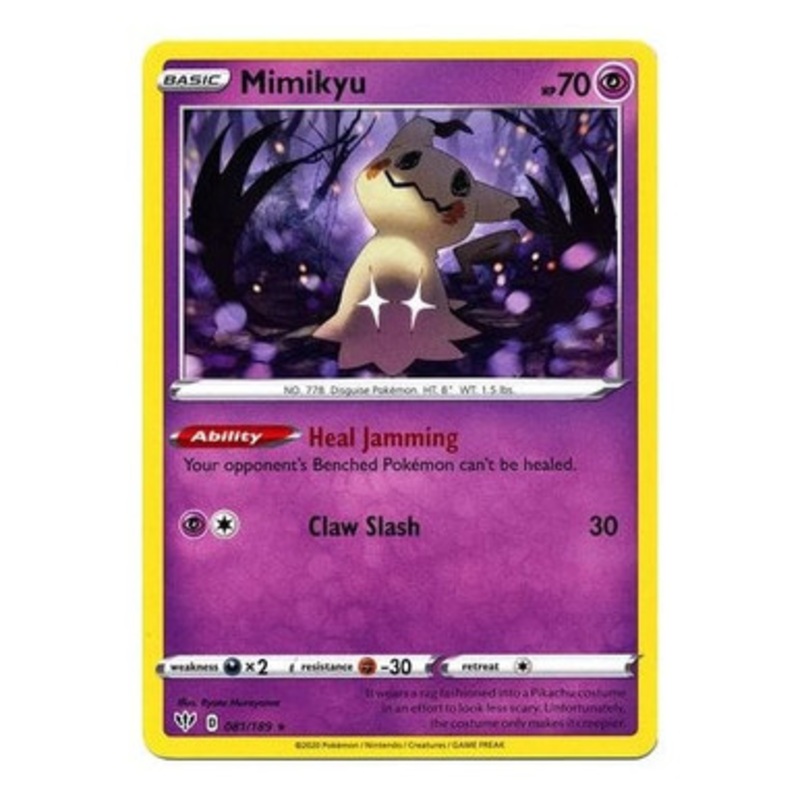 Darkness Ablaze 081/189 Mimikyu (Non-Holo)