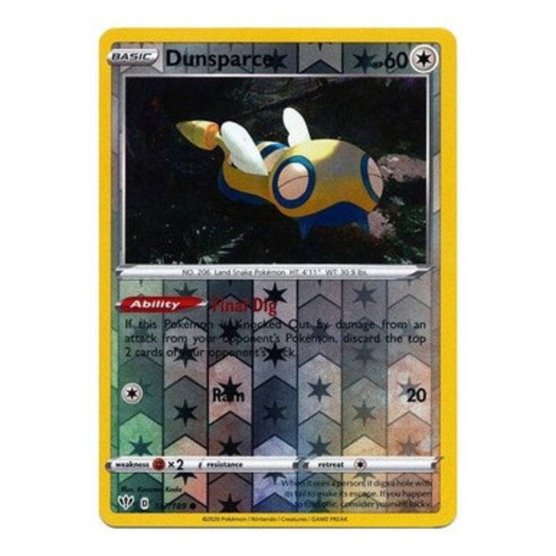 Darkness Ablaze 137/189 Dunsparce (Reverse Holo)