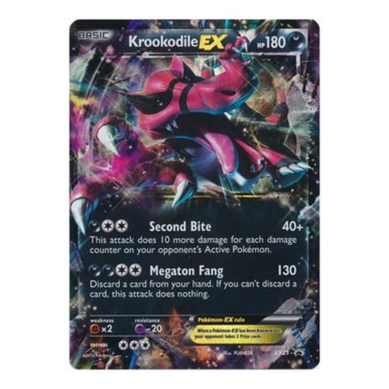 X&Y Promo XY25 Krookodile EX