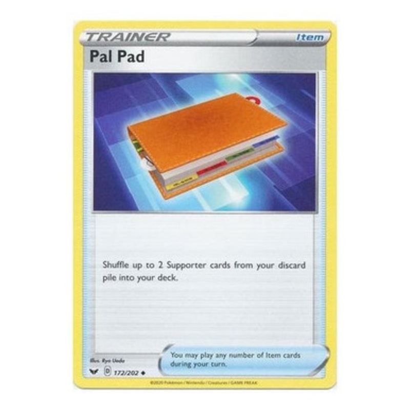 Sword & Shield (Base) 172/202 Pal Pad